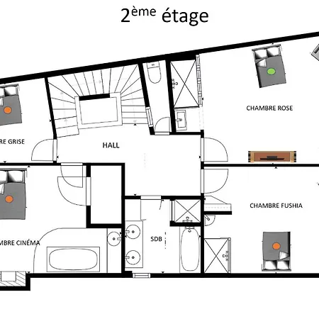 Dei 15 Pers Jacuzzi, Baby-foot, 30 Min * Villedieu-les-Poëles