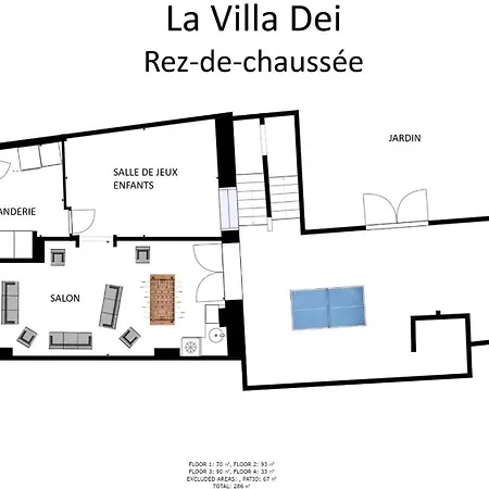 Dei 15 Pers Jacuzzi, Baby-foot, 30 Min *