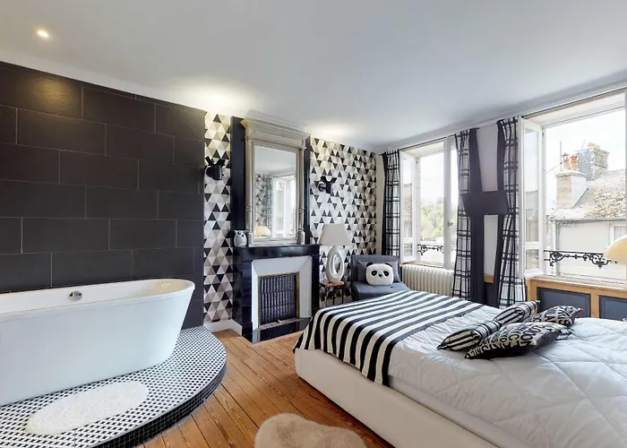 Dom wakacyjny La Clef Decamp Dei 15 Pers Jacuzzi, Baby-foot, 30 Min Villedieu-les-Poëles