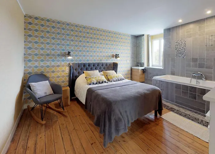 La Clef Decamp Dei 15 Pers Jacuzzi, Baby-foot, 30 Min Dom wakacyjny Villedieu-les-Poëles