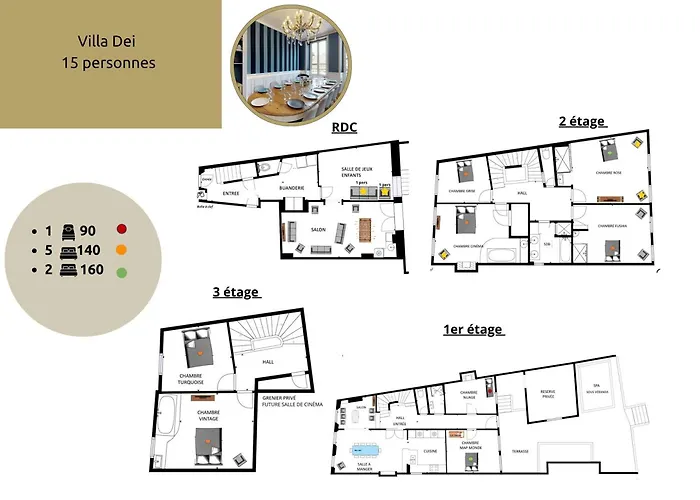 La Clef Decamp Dei 15 Pers Jacuzzi, Baby-foot, 30 Min Villedieu-les-Poëles